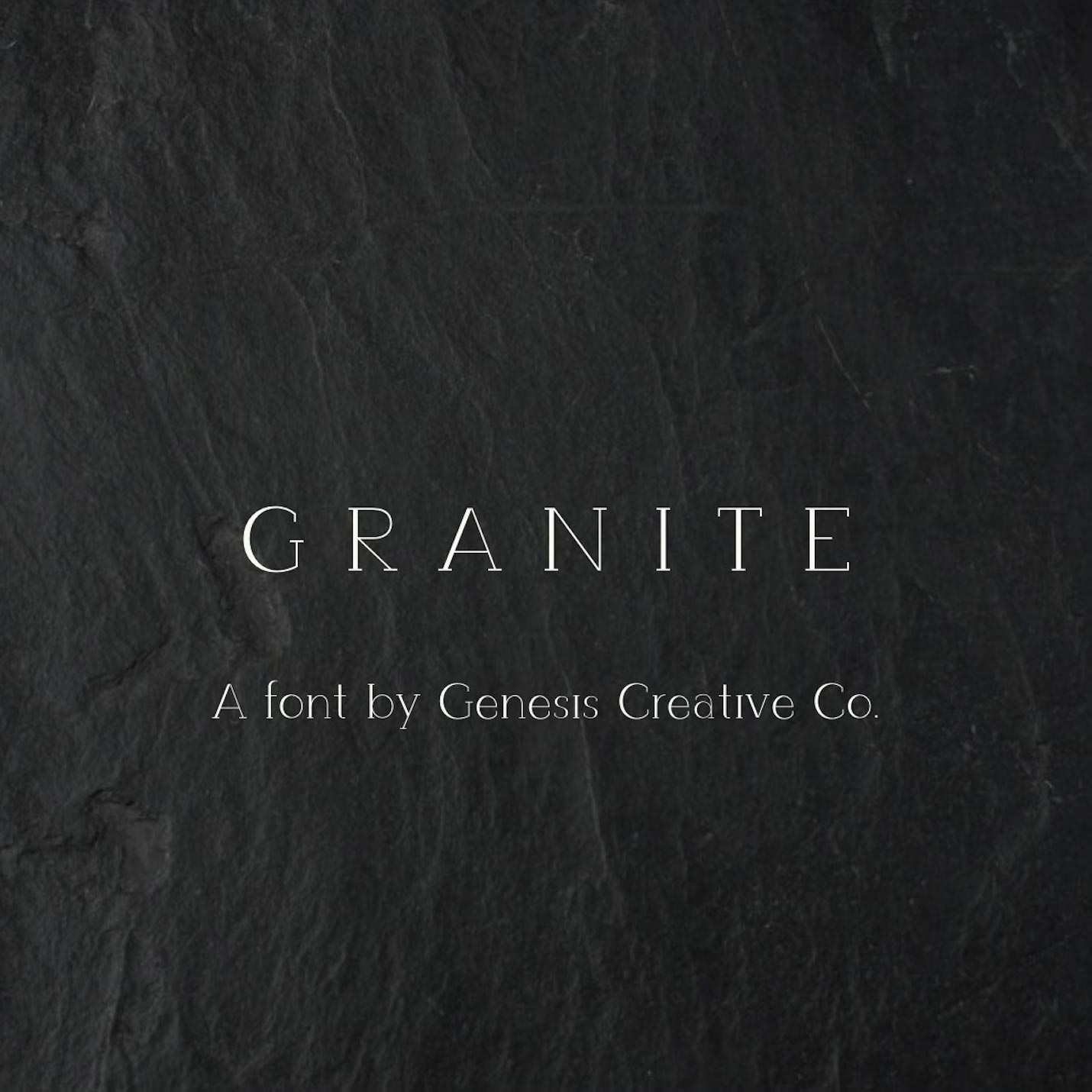 Granite Font