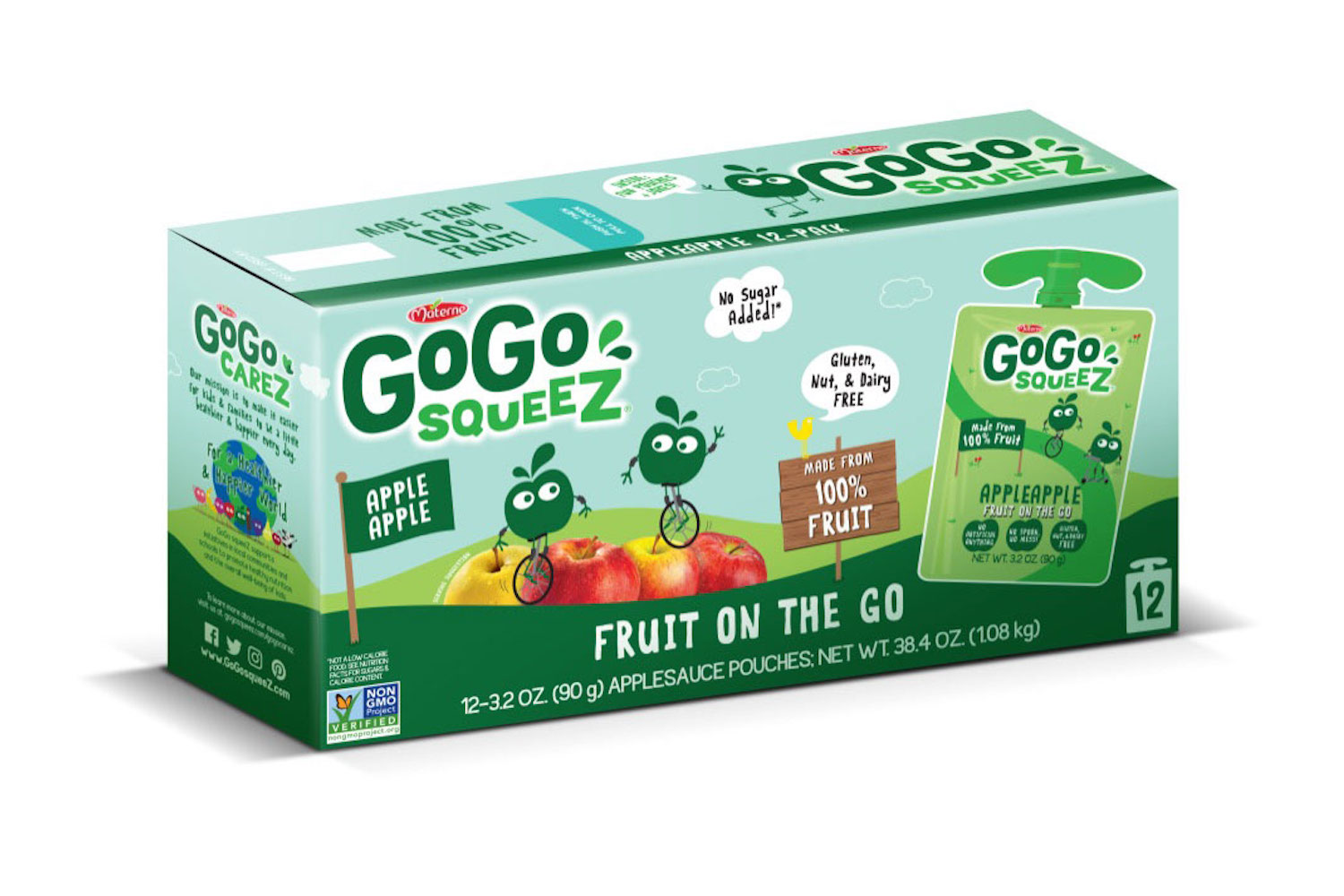 GoGo squeeZ x12 Conventional Flavors