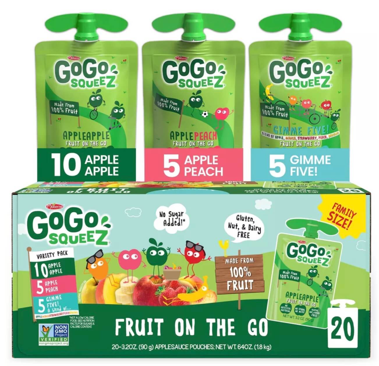 GoGo squeeZ Packaging