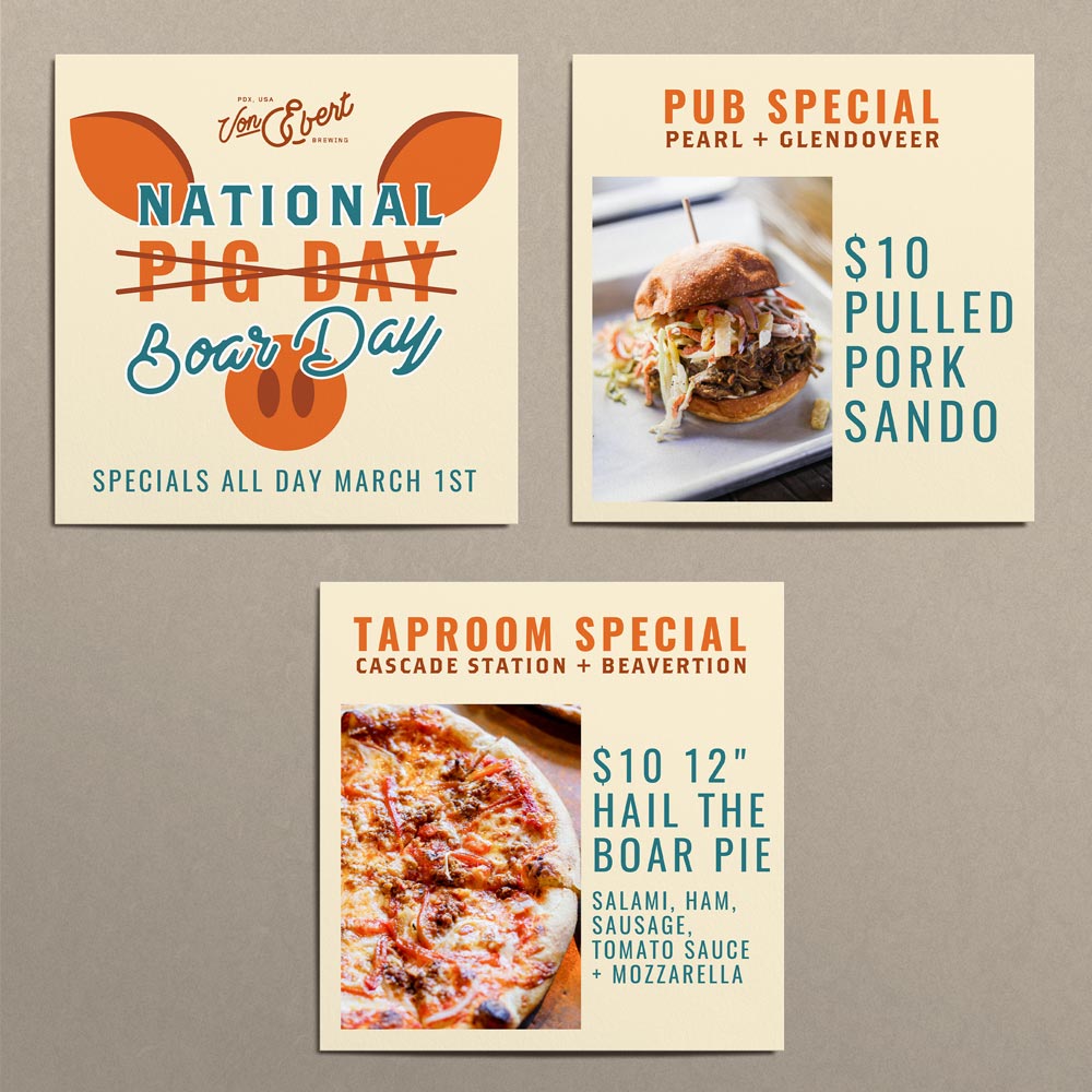 Von Ebert National Pig Day