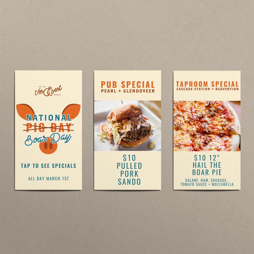 Von Ebert National Pig Day