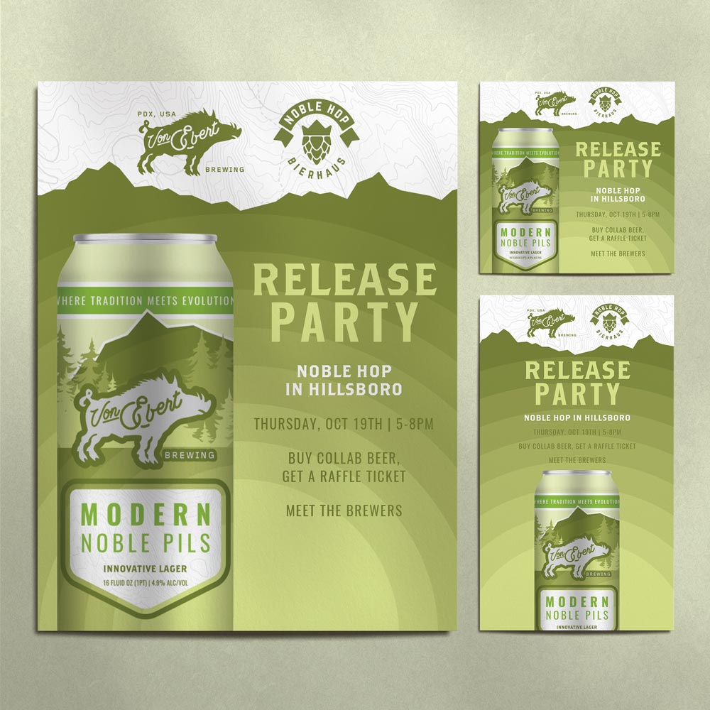 Von Ebert Noble Hop Release Party